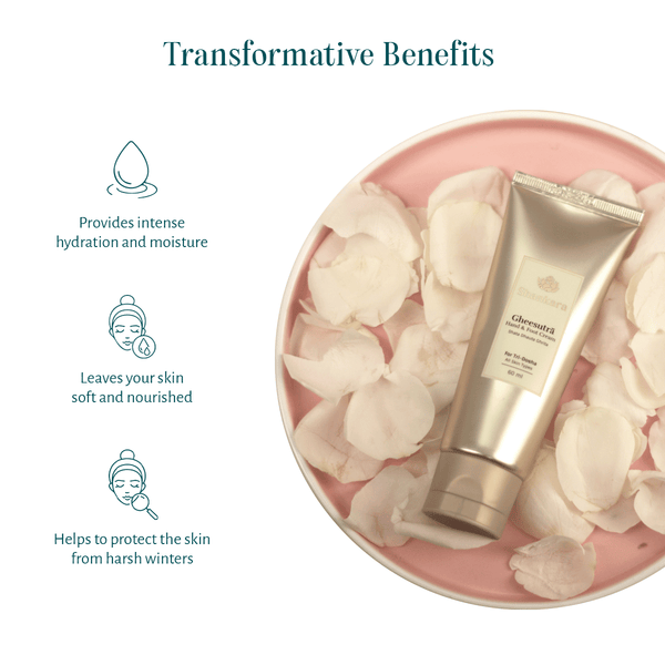 Sample Gheesutra Hand and Foot Cream (8ml)