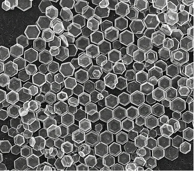 Hexagonal Silica Crystals