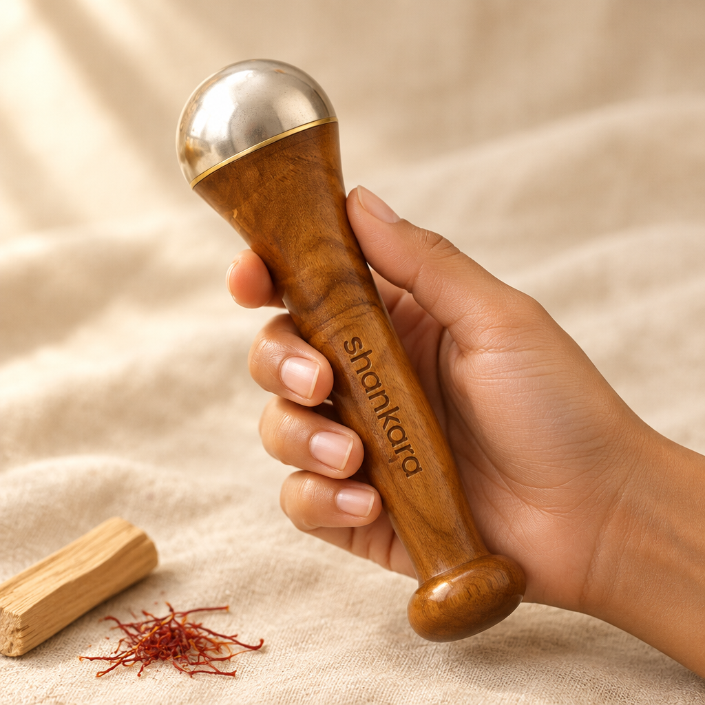 Shankara Kansa wand in hand
